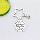 Jewelry Gift Round Mum Engraved Mother's Day Keyring Keychain Key Chains