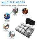 #A 9 Key + 2 Knob Macro Custom Keyboard Knob Programmable Hotswap Mechanical Key