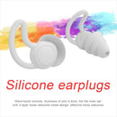 Silicone Ear Plugs Sound Insulation Anti Noise Sleeping Earplugs (White) Newly