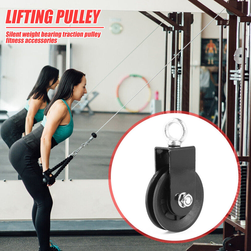 Stainless Steel Lifting Pulley Workout Bearing Heavy Fitness Workout Equipment