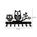 #A Black Metal Key for Door Hallway Front Entryway Office Wall-mounted Clothes R