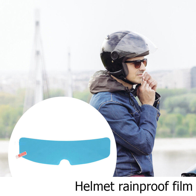 Waterproof motorcycle helmet visor shield film kit - coating rain protection fo