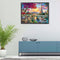 Riverside Tower Oil Paint By Numbers Kit DIY Handpainted on Canvas Wall Art