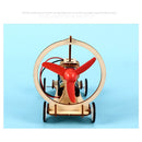 Educational Science Wind Power Electric Car Kit Physics Experiments Circuit