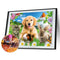 5D DIY Full Drill Diamond Painting Cute Animals Cross Stitch Embroidery Kit
