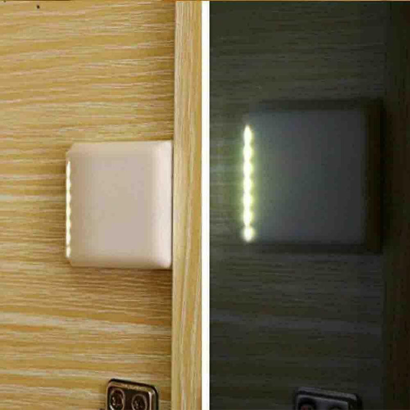Wireless PIR Motion Sensor Night Light 7 LED Cabinet SALE BEST Battery W9P8