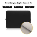 Fleece Shockproof Laptop Case for Macbookair Notebook Travel Carrying Liner Bag