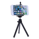 Mini Mobile Phone Stand Flexible Tripod for Smartphone Camera Video Black Newly