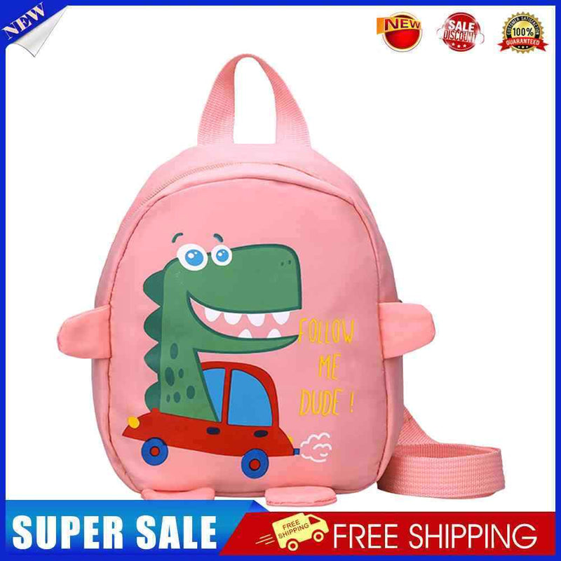 #A Cute Cartoon Dinosaur Baby Backpacks Kindergarten Schoolbag Children Boys