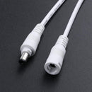 10pcs 5.5x2.1 DC Male/Female Plug Cable Connector for LED Strip Light (C) Newly