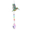 Crystal Diamond Angel Tears Catching Light Hanging Wind Chimes Decor (A)