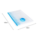 Vacuum Storage Bag Clothes Quilt Seal Compressed Home Organizer (80x100cm)