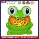 Cute Animal Automatic Bubble Machine Blower Maker Kids Outdoor Toys (Green)