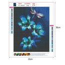 5D DIY Full Drill Diamond Painting Morning Glory Cross Stitch Kit Home Wall Art