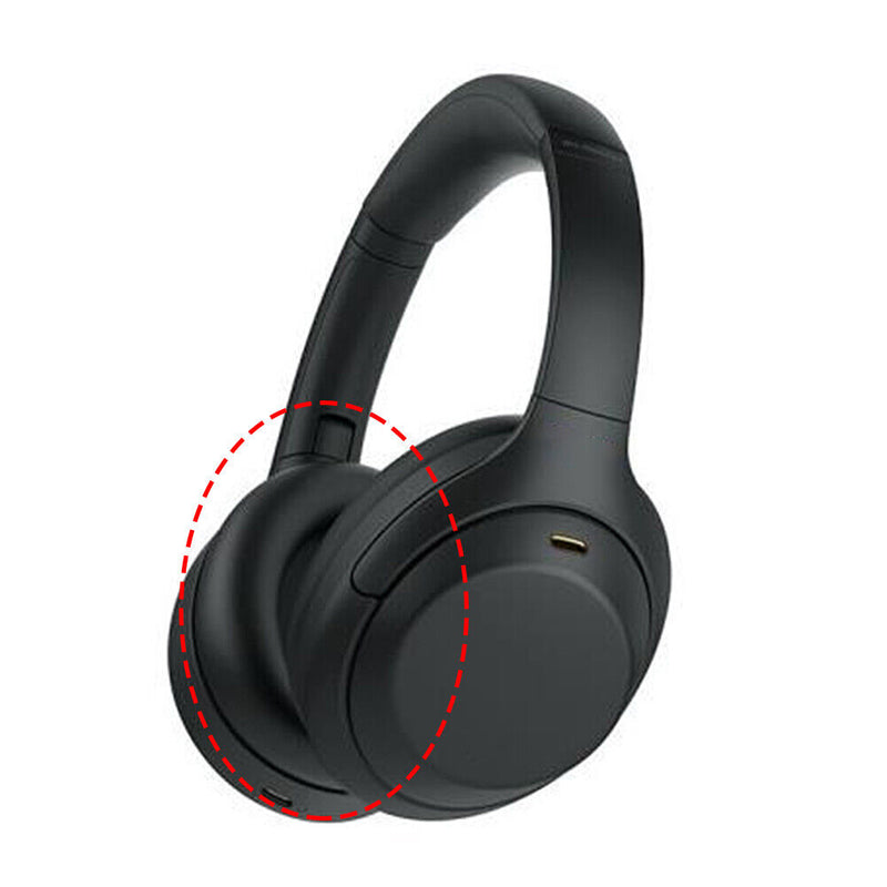 1 Pair Earpad Cushion Headphone Sponge Cover for SONY WH-1000XM4 Earphone Sleeve