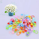 Knitting Tools Plastic Clip Hook Mixed Color Crochet Markers (100pcs)