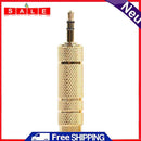 10pcs 3.5mm Male, 6.35 1/4 Audio Female Close Pure Copper Microfo