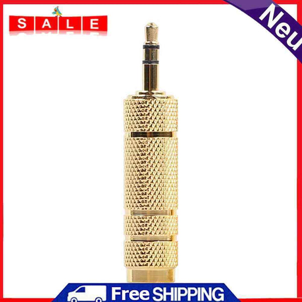 10pcs 3.5mm Male, 6.35 1/4 Audio Female Close Pure Copper Microfo