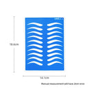 1mm Silicone Tattoo Practice Skin Eyebrow Microblading Training (WM0187) Newly