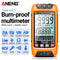 #A 9999 Counts Ohm Tester Auto Range True RMS Multimeter Diode High Precision To