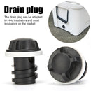 Fishing Insulation Boxes Water Drain Plug Silicone Drainage Stopper Plugs Newly