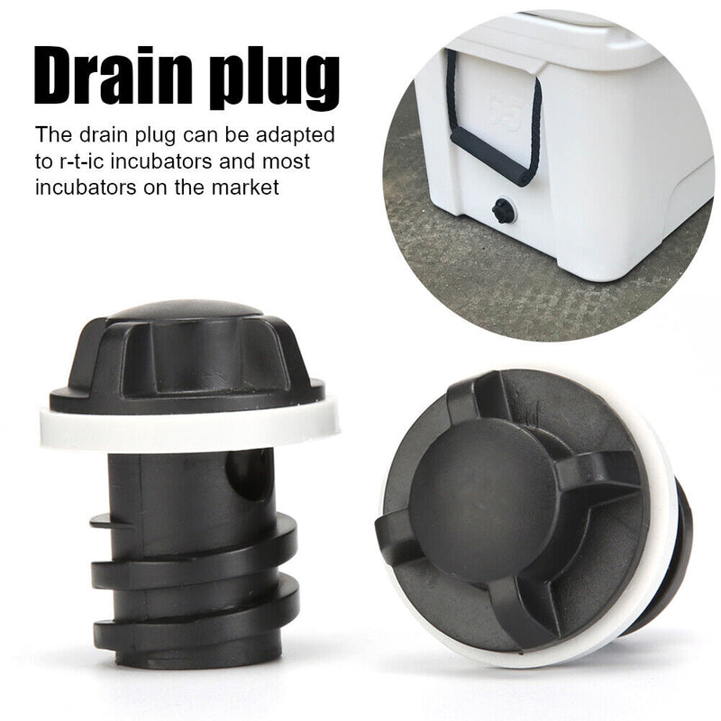 Fishing Insulation Boxes Water Drain Plug Silicone Drainage Stopper Plugs Newly