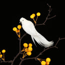 12pcs Artificial Foam Simulated Bird DIY Craft Home Party Wedding Ornament Props