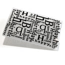 Christmas Words Plastic Embossing Folder for Scrapbook DIY Album Card Newly