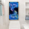 Diamond Painting 5D DIY Blue Fish Full Round Drill Rhinestone Mosaic Picture Kit
