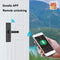 Tuya WiFi Smart Lock Multiple Unlocking WiFi Tuya Smart Door Lock Aluminum Al