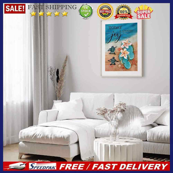 5D DIY Diamond Painting Kits Full Round Drill English poster Mosaic