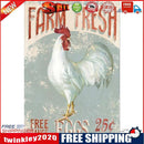 Metal Signs Farm Fresh Egg Iron Painting Metal Art Plaque Poster 20x30cm