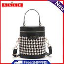 Female Leopard Pattern Shoulder Bag Women Zipper Mini Casual Top-Handle Bag