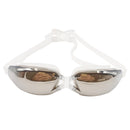Swimming Goggles Electroplate Waterproof Swim Glasses with Earplugs Nose Clip