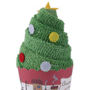 Christmas Cupcake Cotton Towels Xmas Gifts 30x30cm(Christmas Tree) Newly
