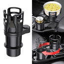 rack Adjustable 360°rotation Multifunction Double layer Cup holder 2 in 1 Car