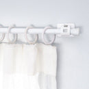 Hanging Rod Clip Towel Bar Hanger 2pcs Self Adhesive Clamp Hooks Bathroom Clip