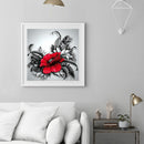 Flower Oil Paint By Numbers DIY Canvas Wall Picture Home Decorations Unframed
