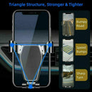 Mobile Car Phone Holder Universal Air Vent Gravity Design Stand Cradle