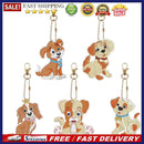5D Diamond Painting Keyring Kits DIY Animal Keychain Jewelry Mosaic Decorat