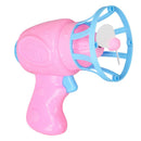 Bubble Blower Machine Electric Fan Automatic Soap Bubble Maker Gun Random