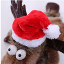 Cute Holiday costume Headwear Santa Claus Pet Hat Animal Cap Merry Christmas