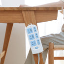 Wall-mounted Router Plug-in Line Board Self Adhesive Desktop Socket Holder Newly