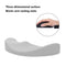 Mouse Pad Soft Silicone Wrist Rest Mouse Mat for Gaming Office PC (Grey) Newly