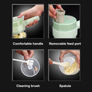 Food Processor Wireless Vegetable Chopper 2 in 1 Electric Vegetable Cutter Set