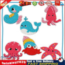 Diamond Painting Cartoon Stickers Kids DIY Round Drill Mosaic Decals (05) Newly