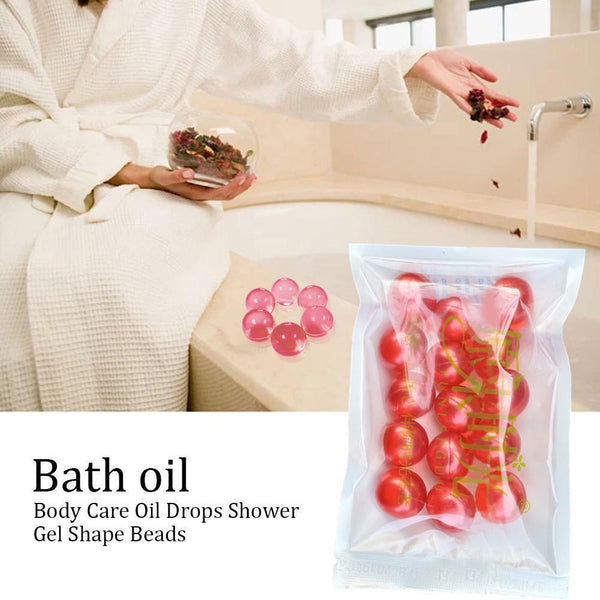 Floral Fragrance Bath Oil Beads Baths Beads SPA Massage Oil Essential Skins