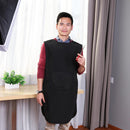 Salon Hair Cut Capes Hairdresser Barbers Apron Hairdressing Clothes (Black)