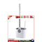 Toilet Brush & Holder Bathroom Toilet Brush Set Non-Slip Handle (Grey) Newly