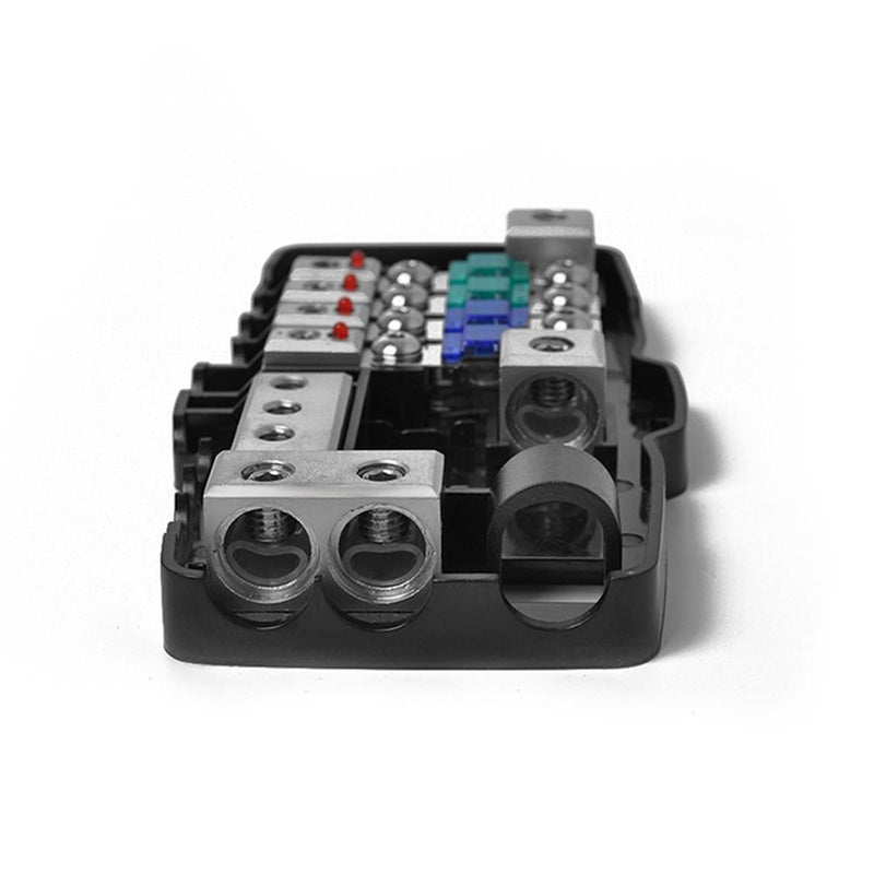 Everpert Car Stereo Fuse Holder/Distributor, 4-Way Fuse Box